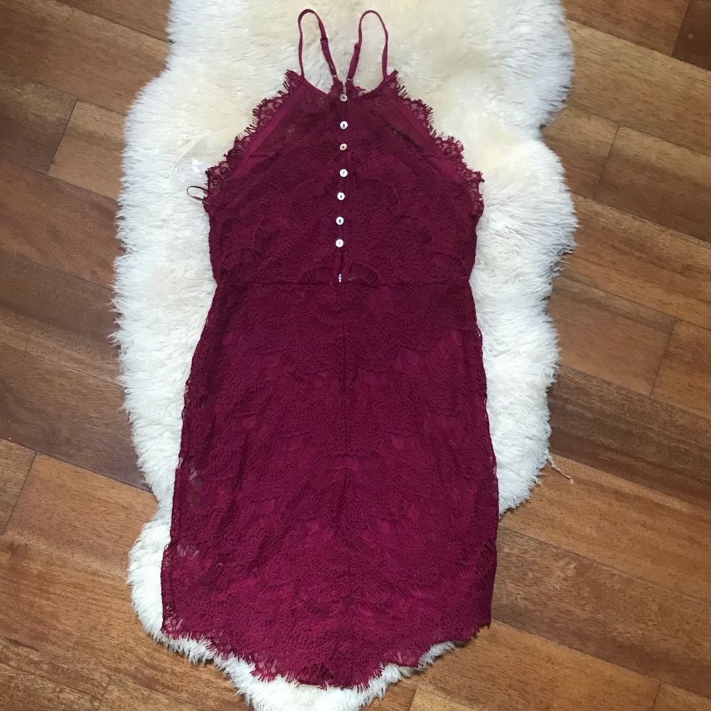 Free People She's Got It Lace Slip Dress - Picture 8 of 8